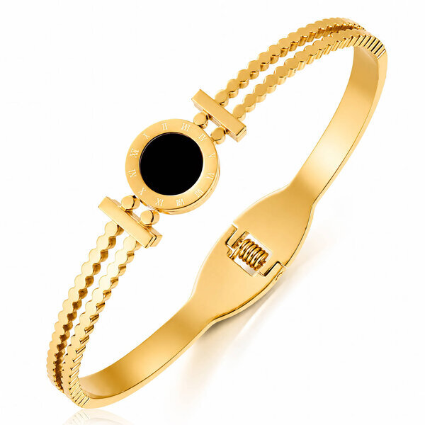 PVD Gold-Plated Stainless Steel Bracelet - Intensity