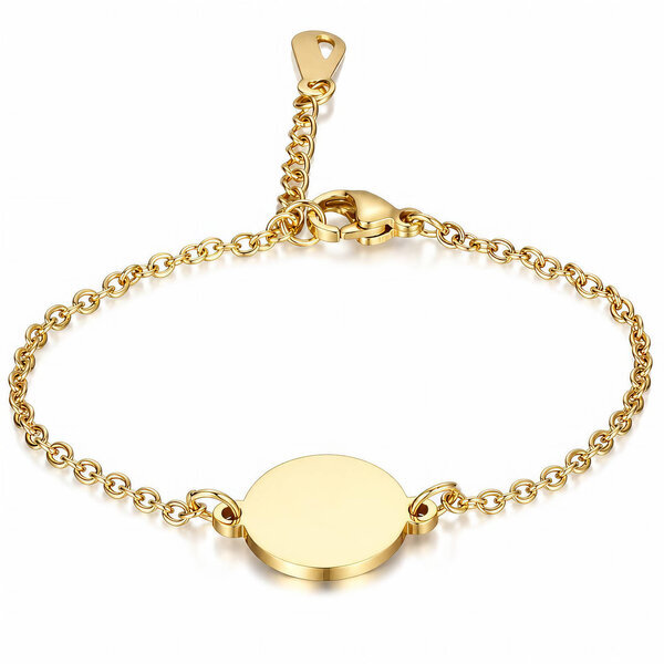 PVD Gold-Plated Stainless Steel Bracelet - Intensity