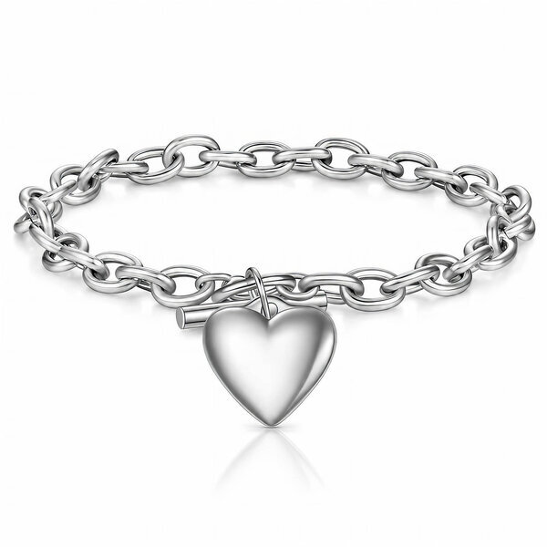 "Heart" Stainless Steel Bracelet - Intensity