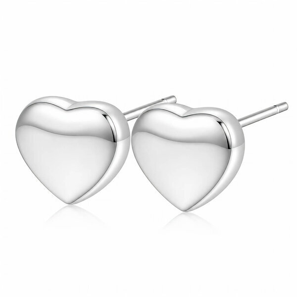 "Hearts" Stainless Steel Earrings - Intensity