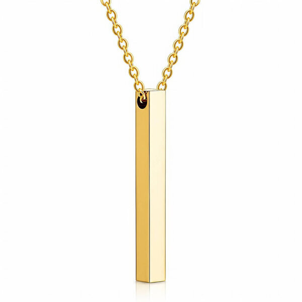 PVD Gold-Plated Stainless Steel Necklace - Intensity