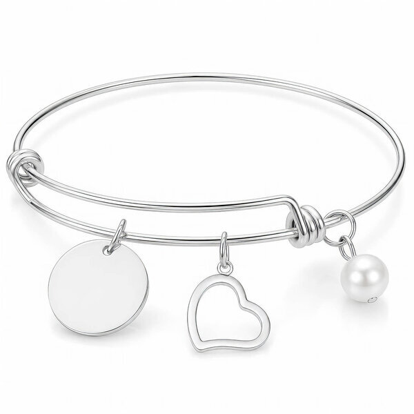 "Heart" Stainless Steel Bracelet - Intensity