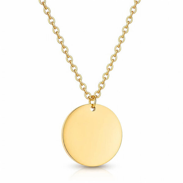 PVD Gold-Plated Stainless Steel Necklace - Intensity
