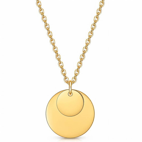 PVD Gold-Plated Stainless Steel Necklace - Intensity