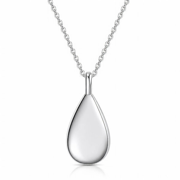 "Teardrop" Stainless Steel Necklace - Intensity