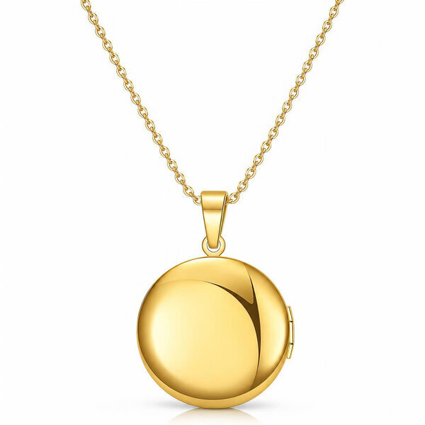 PVD Gold-Plated Stainless Steel Necklace - Intensity