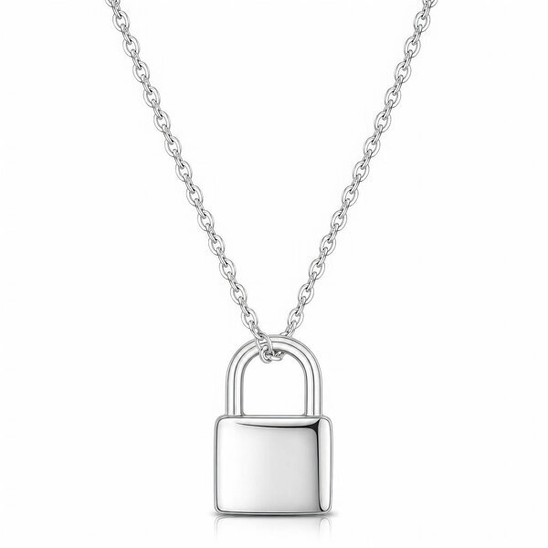 "Lock" Stainless Steel Necklace - Intensity