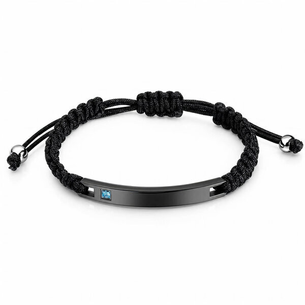 Engraving-ready Men's Stainless Steel Bracelet - Prime Code