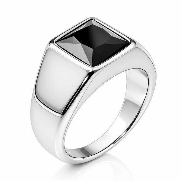 Men's Stainless Steel Ring - Prime Code