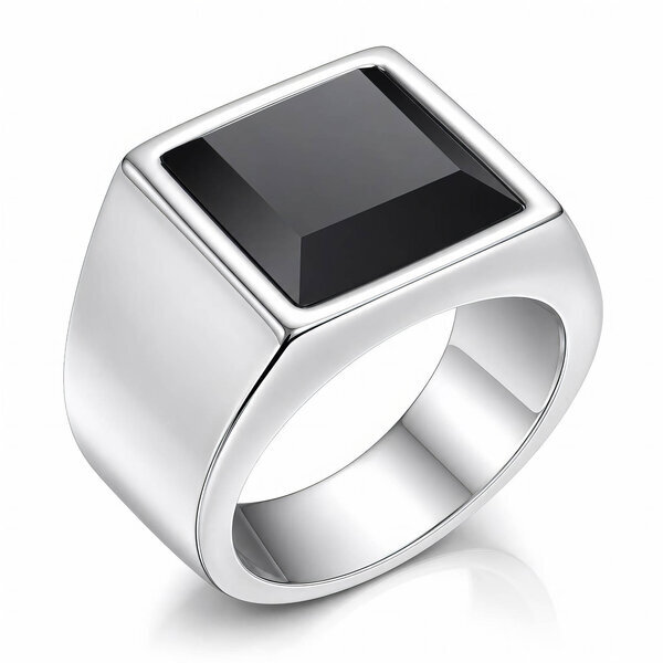 Men's Stainless Steel Ring - Prime Code