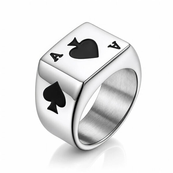Men's Stainless Steel Ring - Prime Code