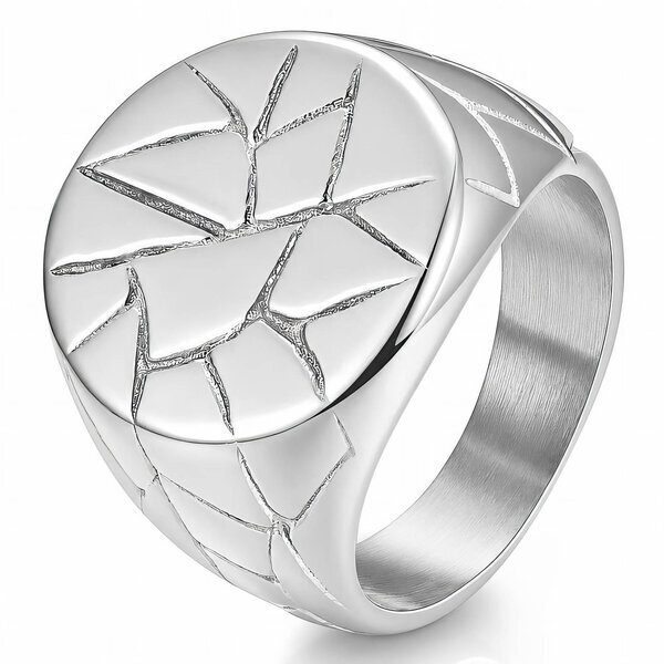 Men's Stainless Steel Ring - Prime Code