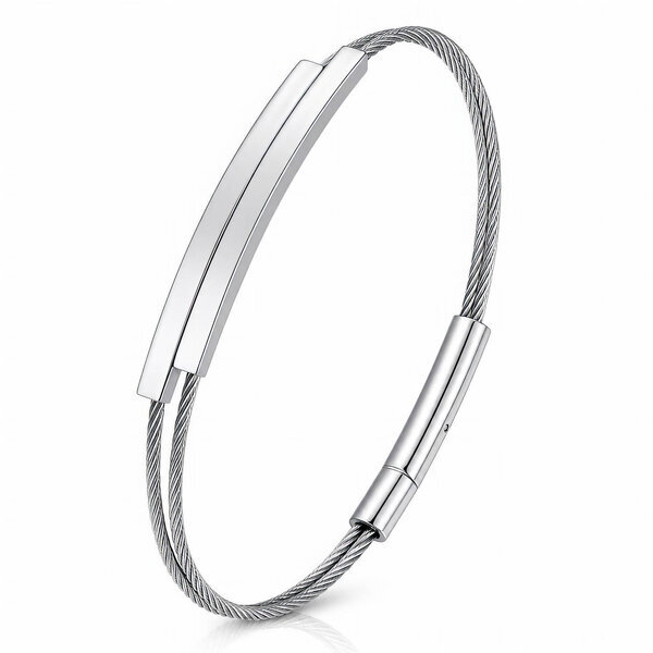 Men's Stainless Steel Bracelet - Prime Code