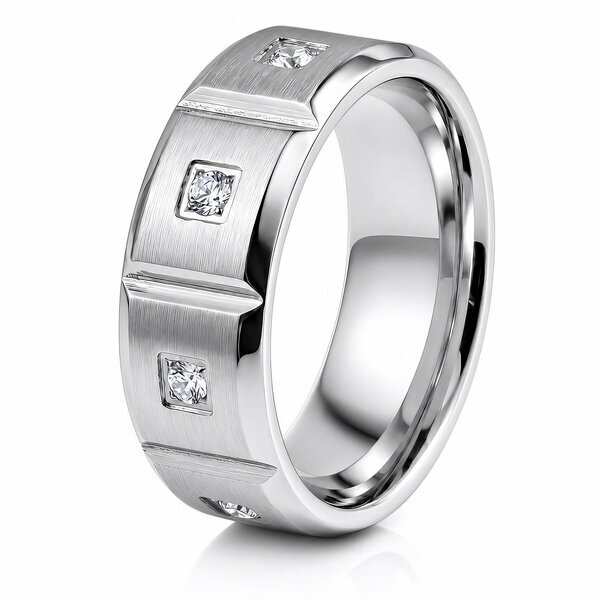 Men's Stainless Steel Ring - Prime Code