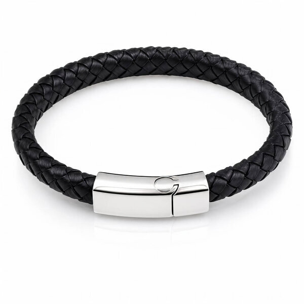 Men's Leather Bracelet - Prime Code