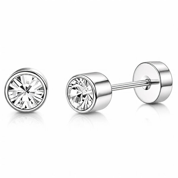 Stainless Steel Earrings - Ear Stack