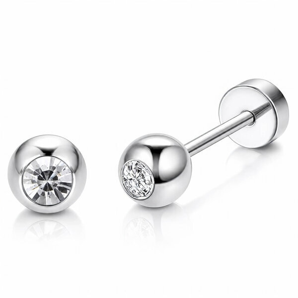 Stainless Steel Earrings - Ear Stack