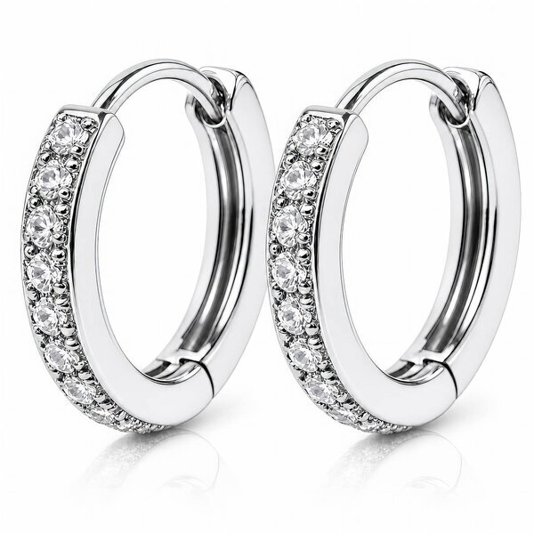 Stainless Steel Earrings - Ear Stack