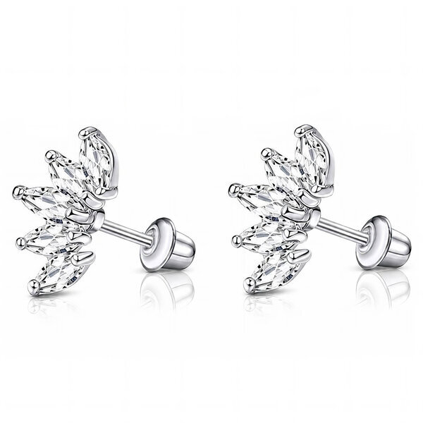 Stainless Steel Earrings - Ear Stack