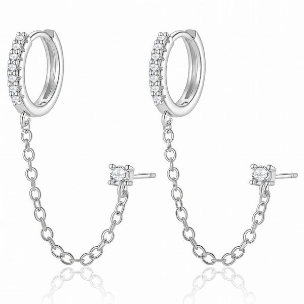 Stainless Steel Earrings - Ear Stack