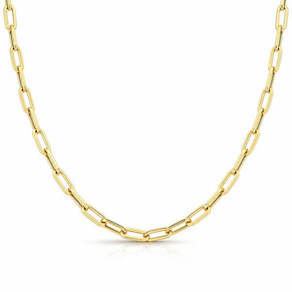 PVD Gold-Plated Stainless Steel Necklace - Intensity