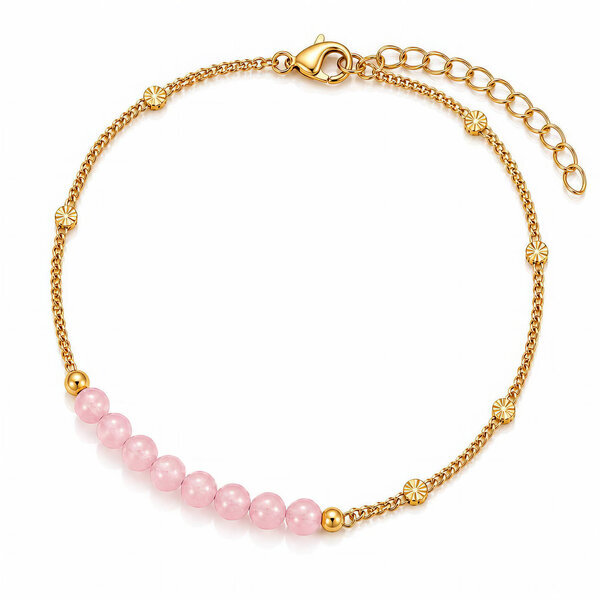 PVD Gold-Plated Stainless Steel Bracelet - Bubble Pop