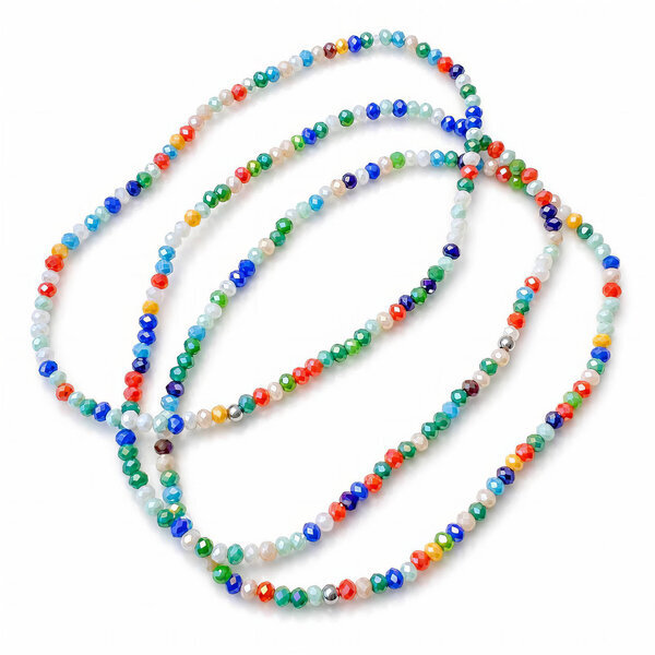 Glass Anklet - Bubble Pop