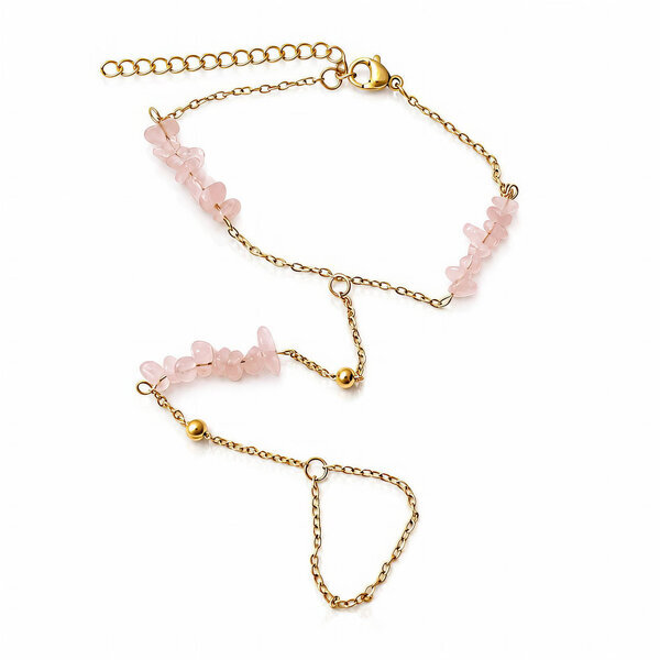 PVD Gold-Plated Stainless Steel Bracelet - Bubble Pop