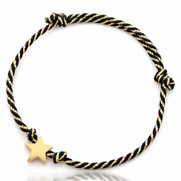 "Star" PVD Gold-Plated Stainless Steel Bracelet - Bubble Pop