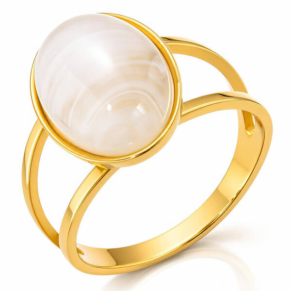 PVD Gold-Plated Stainless Steel Ring - Intensity