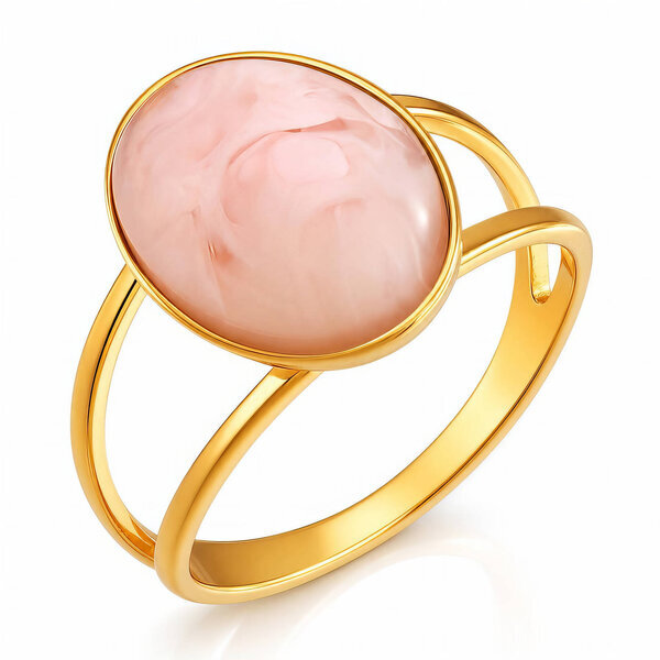 PVD Gold-Plated Stainless Steel Ring - Intensity