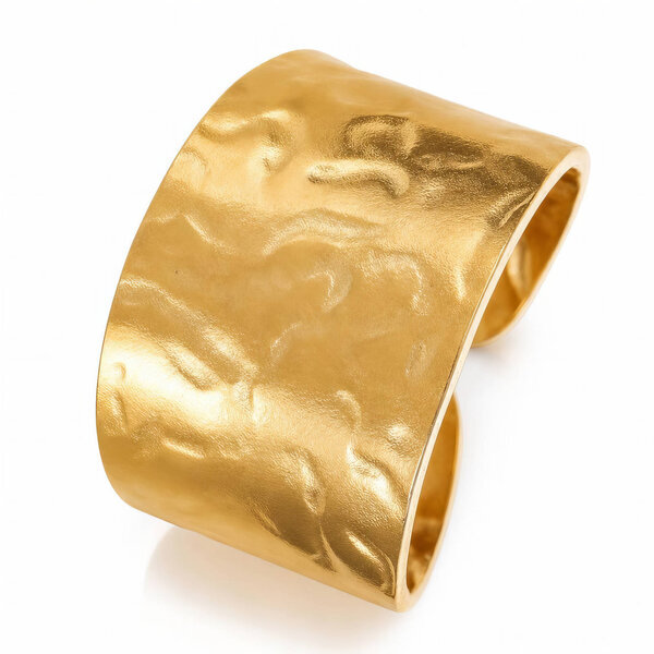 PVD Gold-Plated Stainless Steel Ring - Intensity