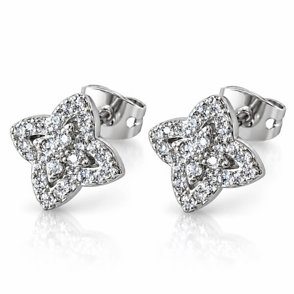 Brass Earrings - Crystallic