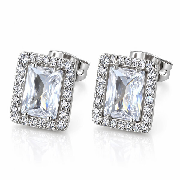 Brass Earrings - Crystallic