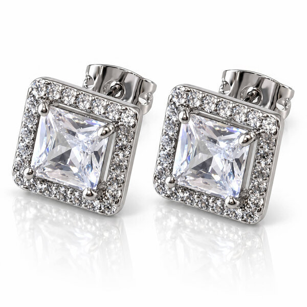 Brass Earrings - Crystallic