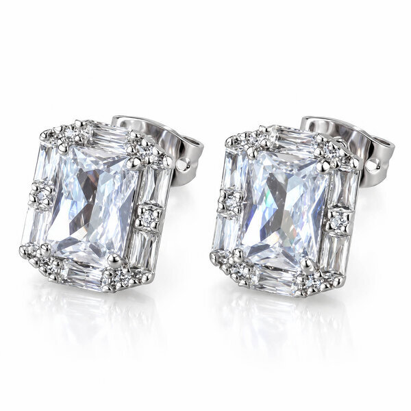 Brass Earrings - Crystallic