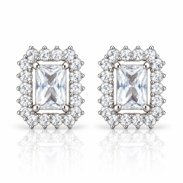Brass Earrings - Crystallic