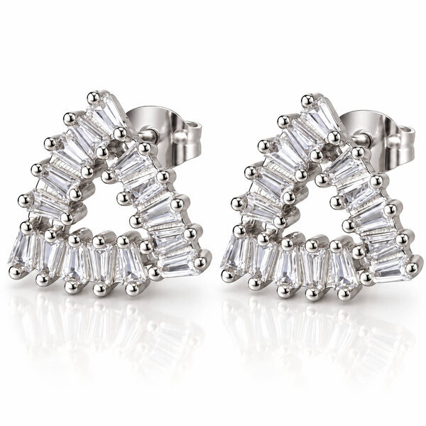 Brass Earrings - Crystallic