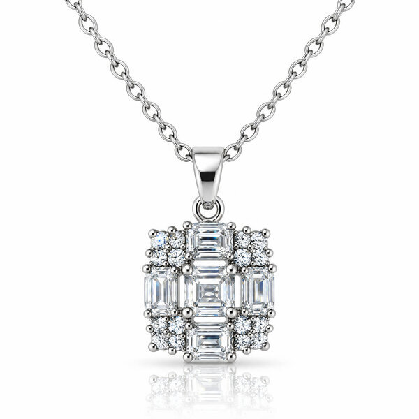 Brass Necklace - Crystallic