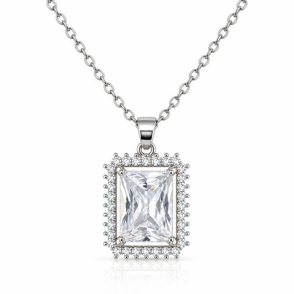 Brass Necklace - Crystallic
