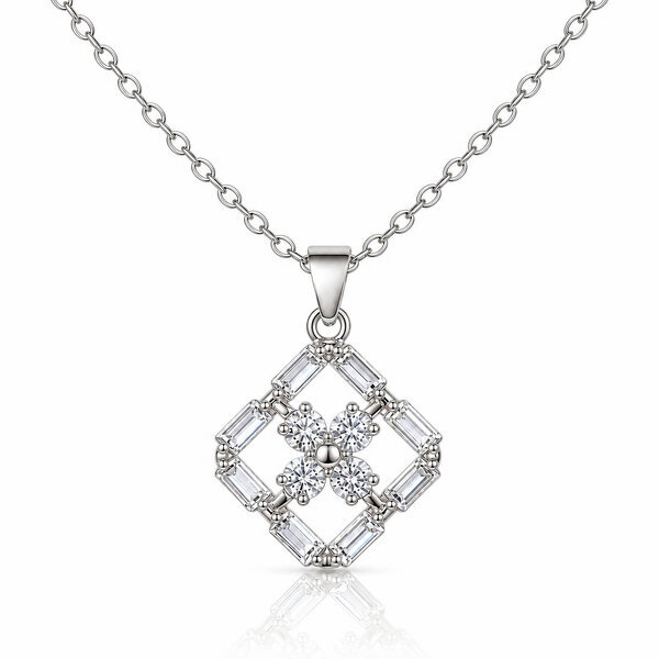 Brass Necklace - Crystallic