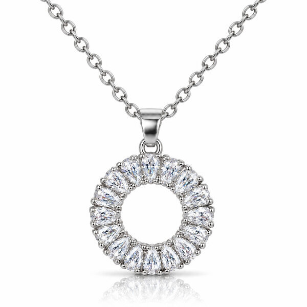Brass Necklace - Crystallic