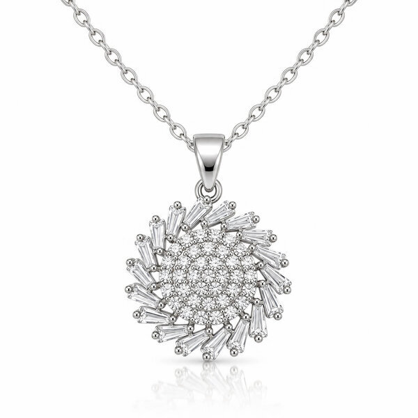 Brass Necklace - Crystallic