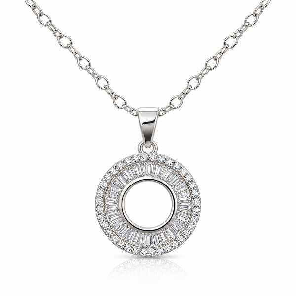 Brass Necklace - Crystallic