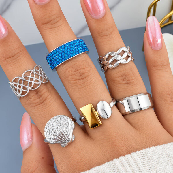 Stainless Steel Ring - Intensity