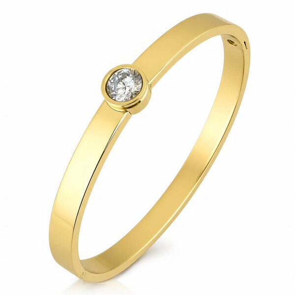 PVD Gold-Plated Stainless Steel Bracelet - Intensity