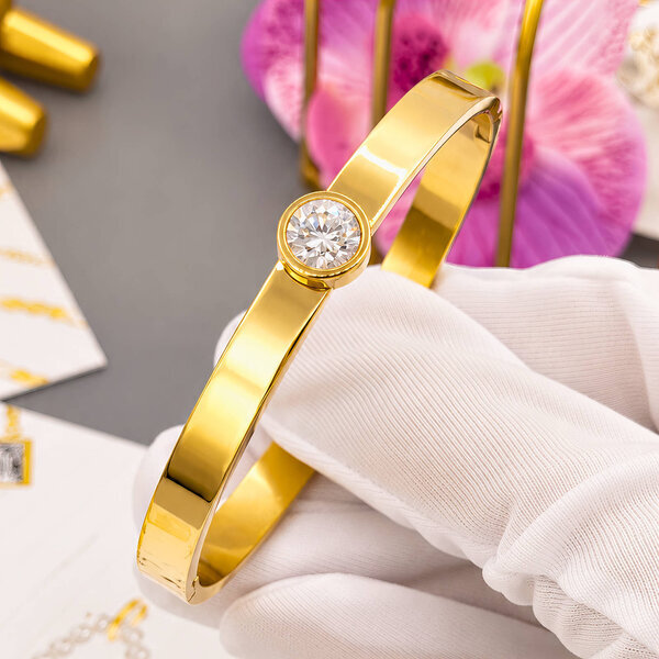 PVD Gold-Plated Stainless Steel Bracelet - Intensity