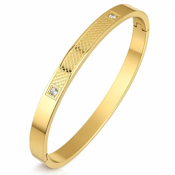 PVD Gold-Plated Stainless Steel Bracelet - Intensity