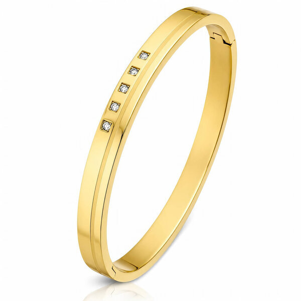 PVD Gold-Plated Stainless Steel Bracelet - Intensity