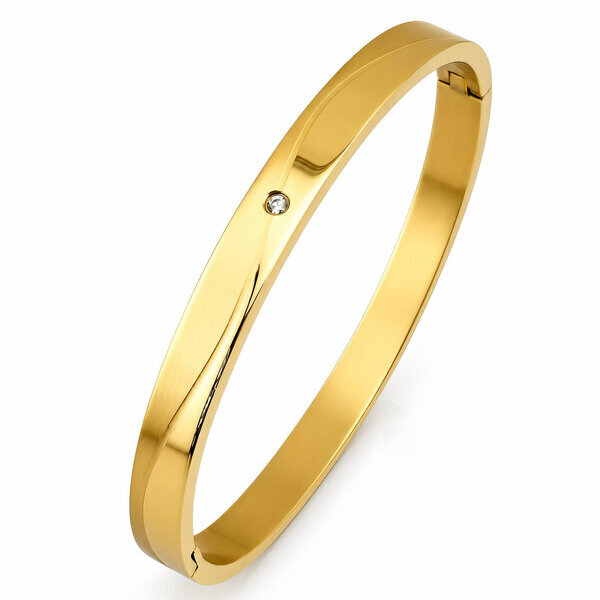 PVD Gold-Plated Stainless Steel Bracelet - Intensity